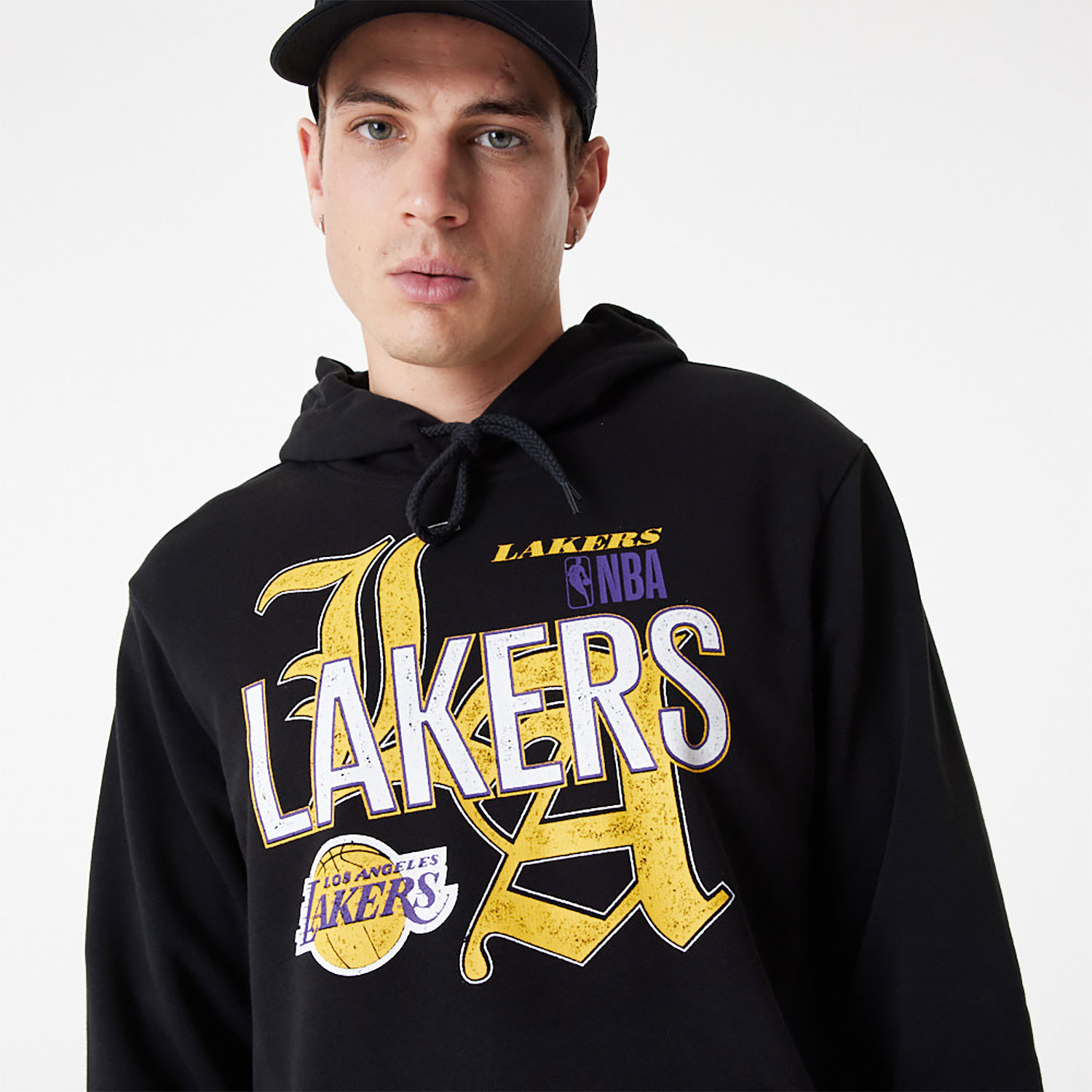 Sudadera New Era LA Lakers NBA Team Graphic