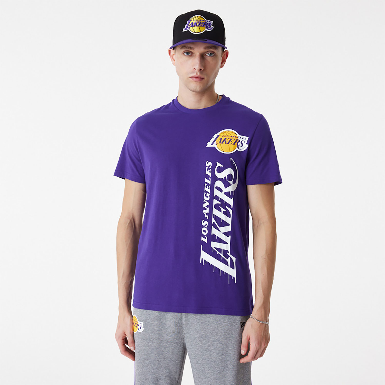 NBA Team Graphic LA Lakers Oversized T-Shirt D01_358
