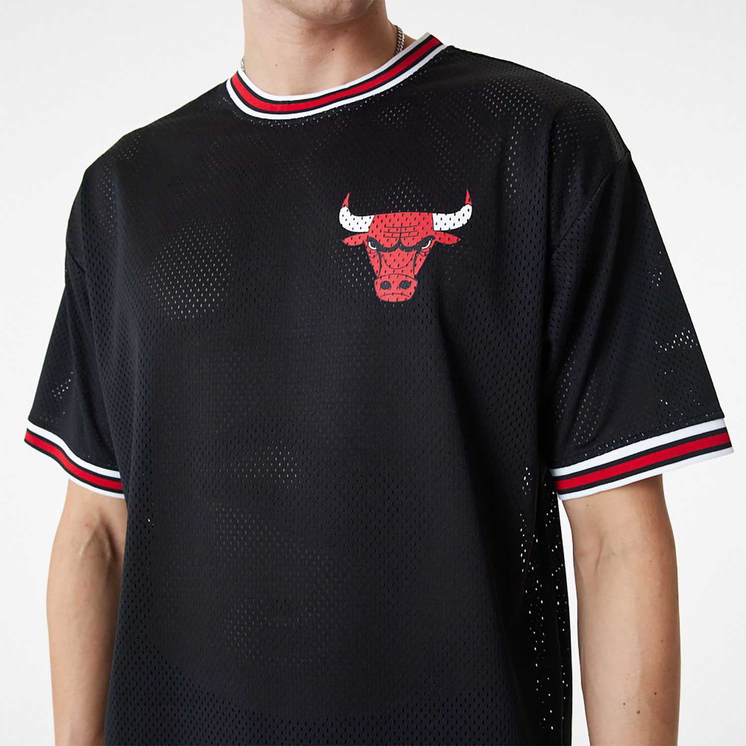 T-shirt en mesh Oversize Chicago Bulls NBA Lifestyle