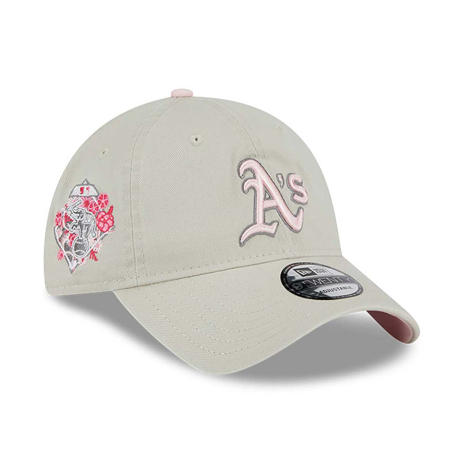 St. Louis Cardinals New Era Women's Floral 9TWENTY Adjustable Hat - Cream
