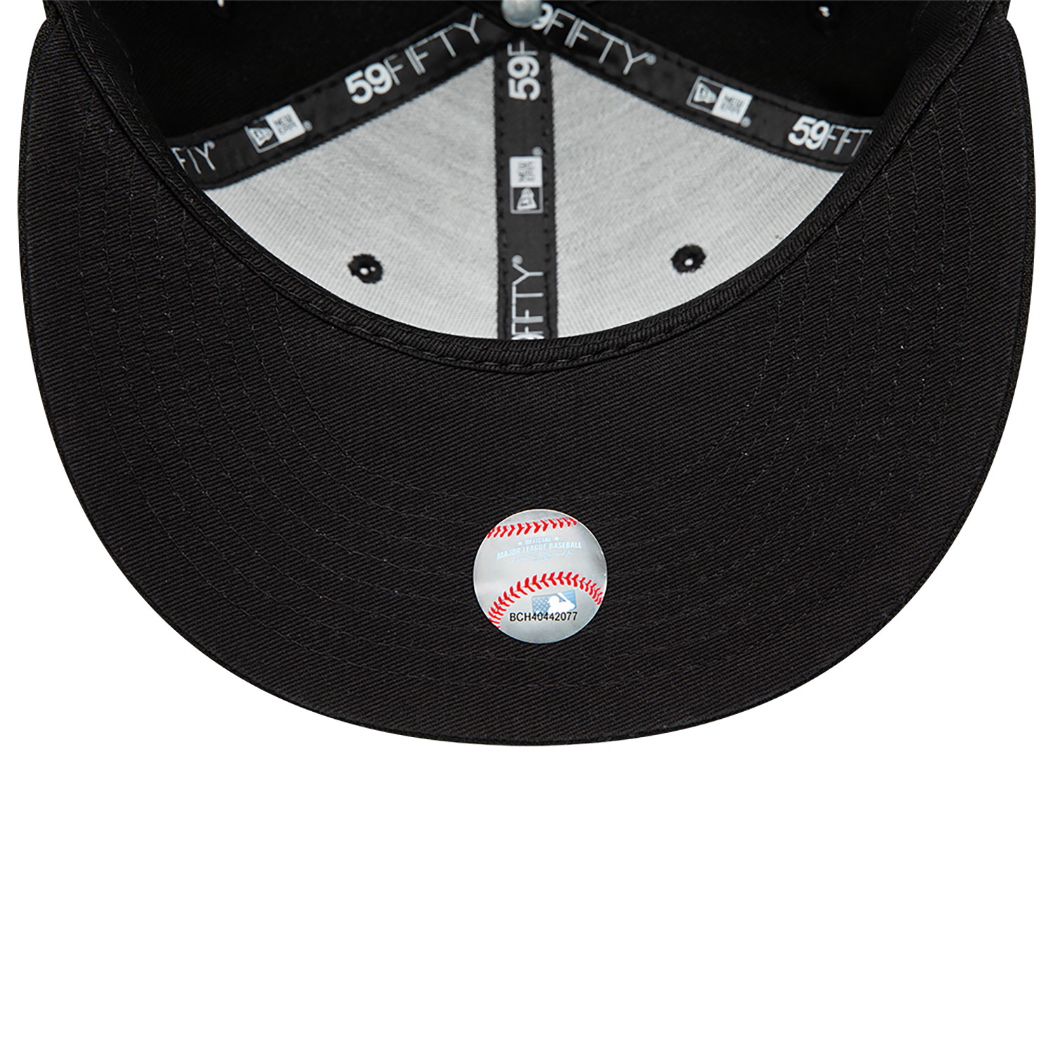MLB Black White Washington Nationals 59FIFTY Fitted Cap D02_173 | New ...