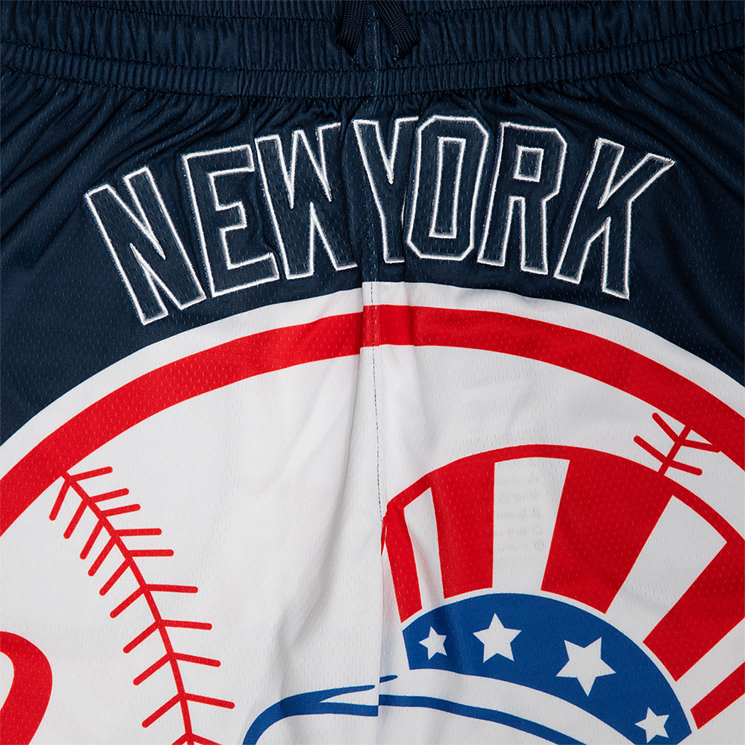 MLB Large Logo New York Yankees Mesh Shorts D02_188
