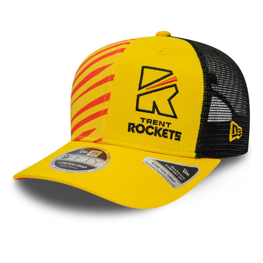 Gelbe Trent Rockets The Hundred 2023 9FIFTY Stretch Snap Cap