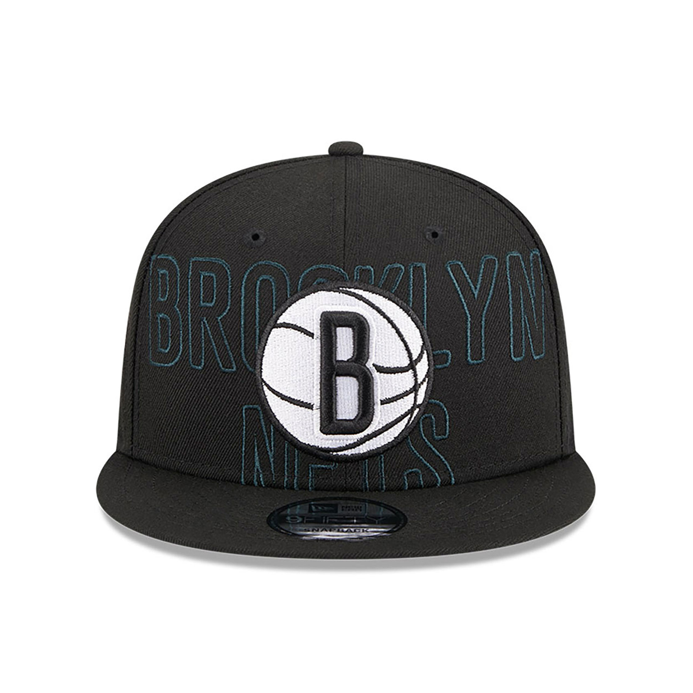 Brooklyn Nets NBA Draft 2023 Black 9FIFTY Snapback Cap