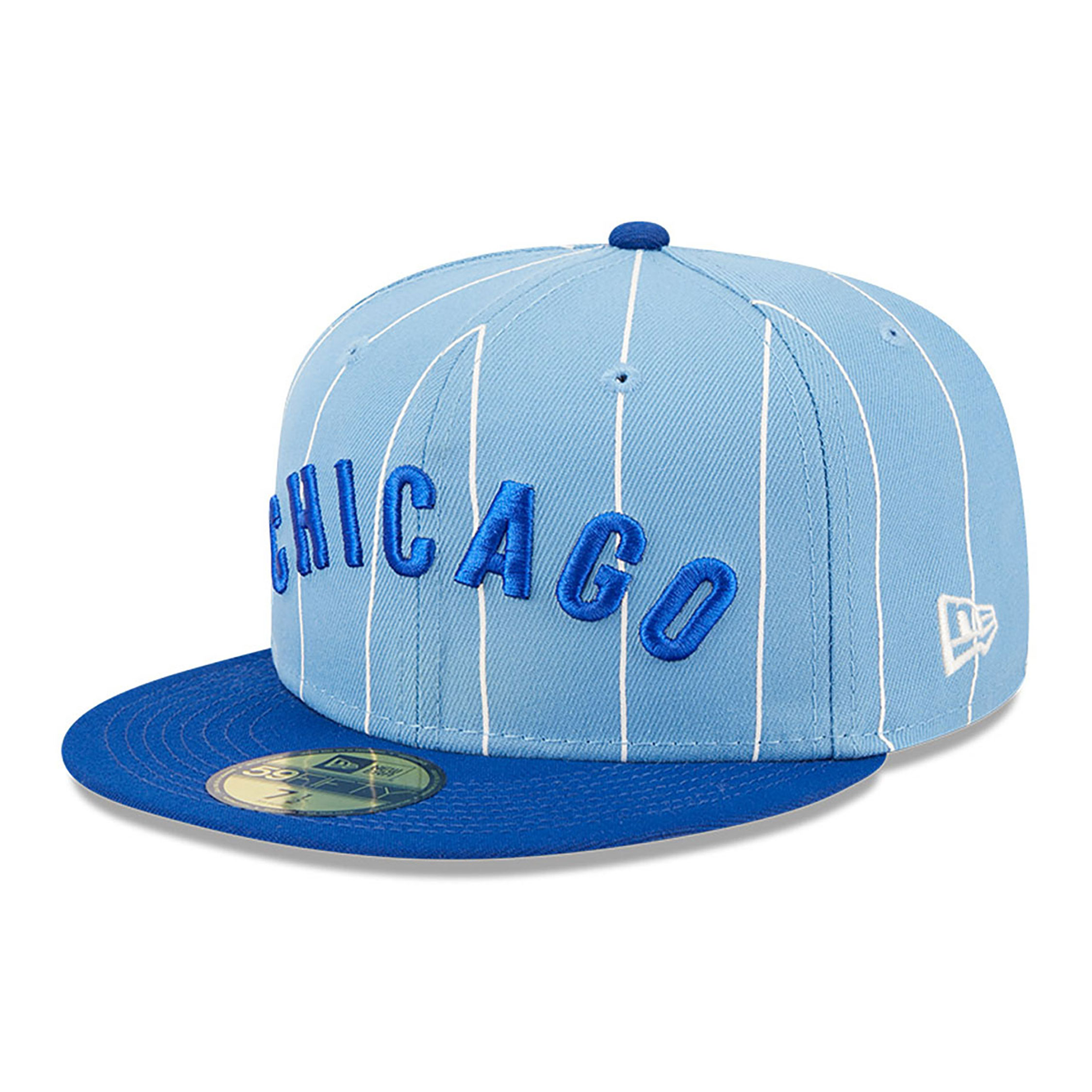 Gorra New Era Chicago Cubs Powder Blues Pastel 59FIFTY Fitted