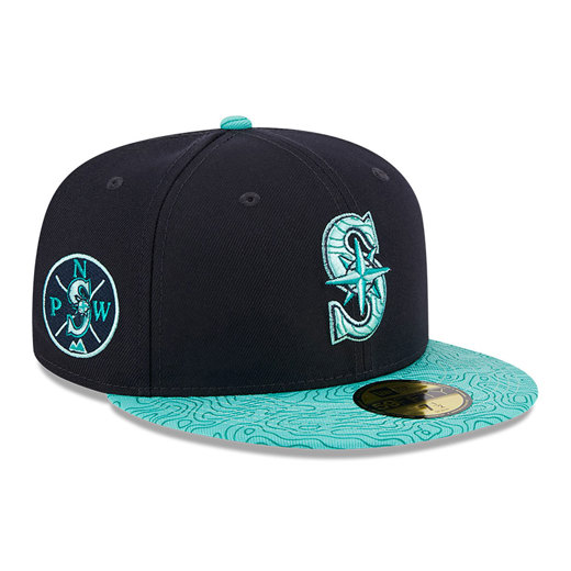 Dunkelblaue Seattle Mariners MLB All Star Game Fan Pack 59FIFTY Fitted Cap