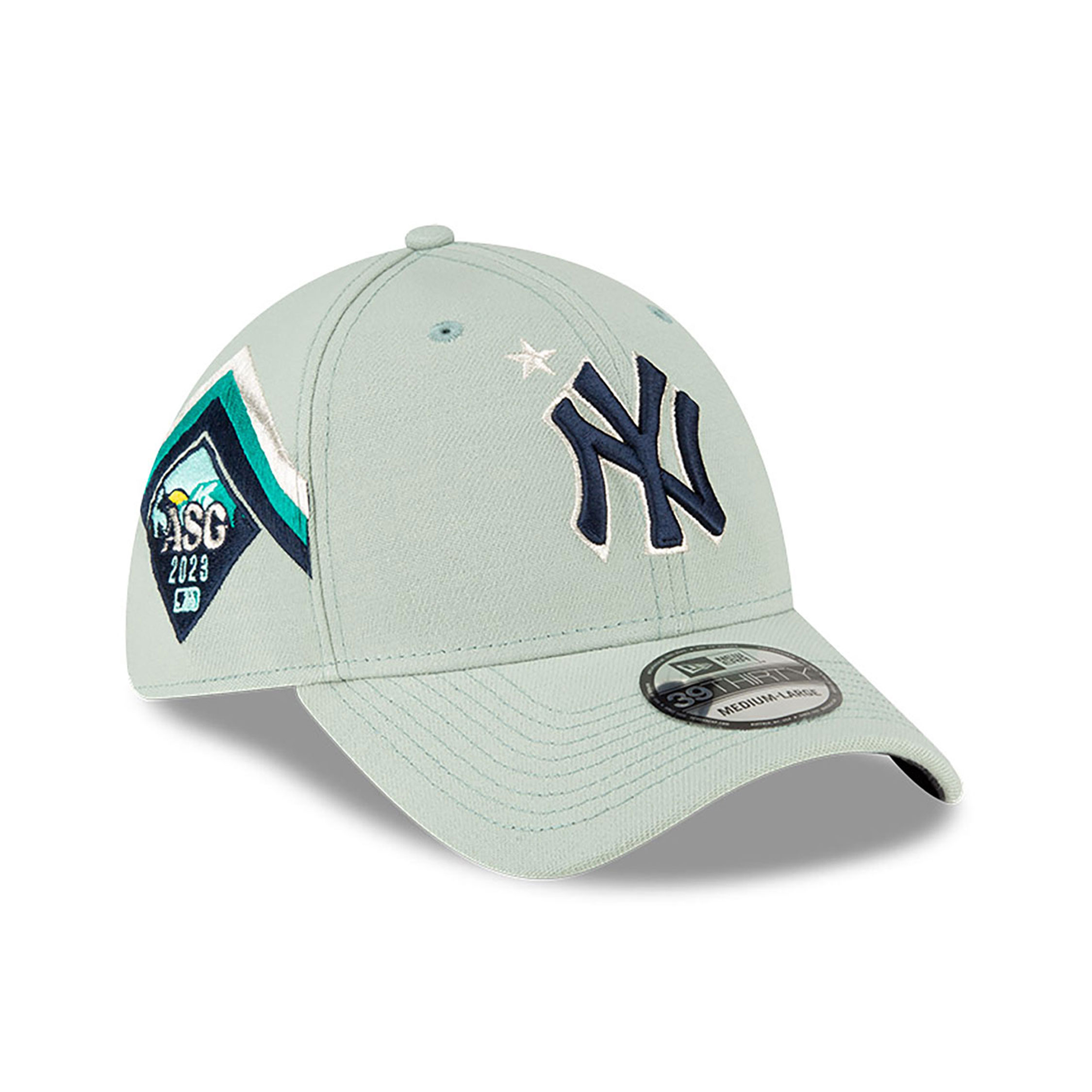 New York Yankees MLB All Star Game Pastel Green 39THIRTY Stretch Fit Cap