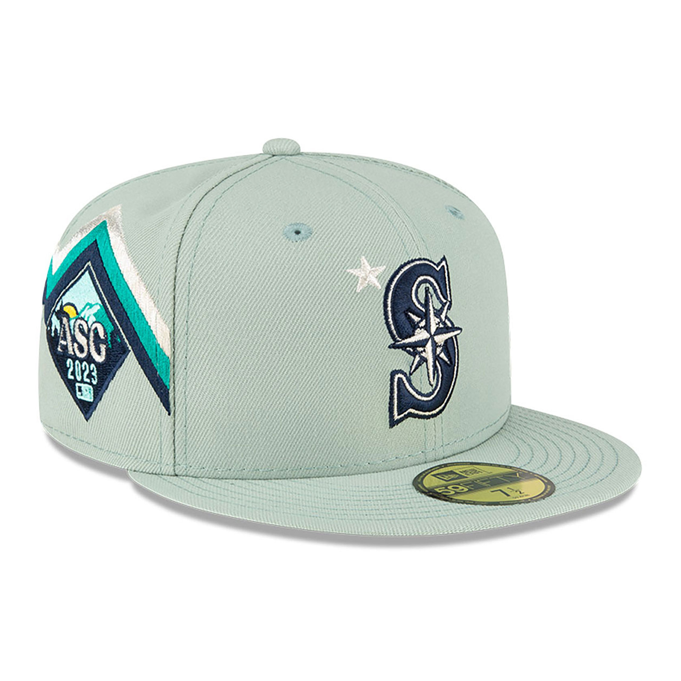 Seattle Mariners MLB All Star Game Pastel Green 59FIFTY Fitted Cap