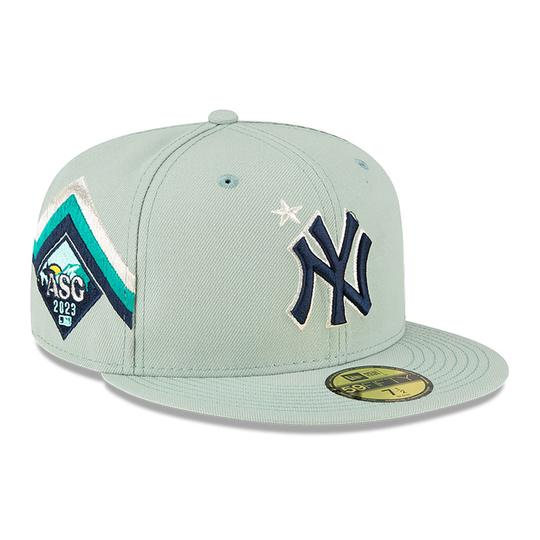 Pastellgrüne New York Yankees MLB All Star Game 59FIFTY Fitted Cap