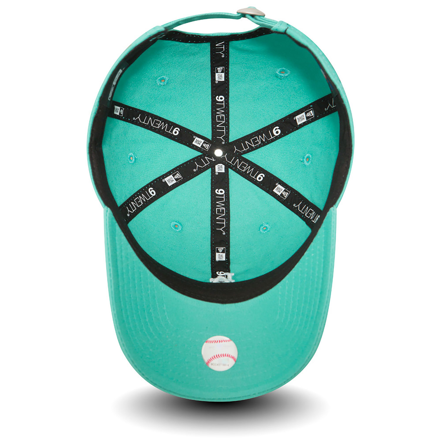 Türkise LA Dodgers Micro Logo Pastel 9TWENTY Verstellbare Cap