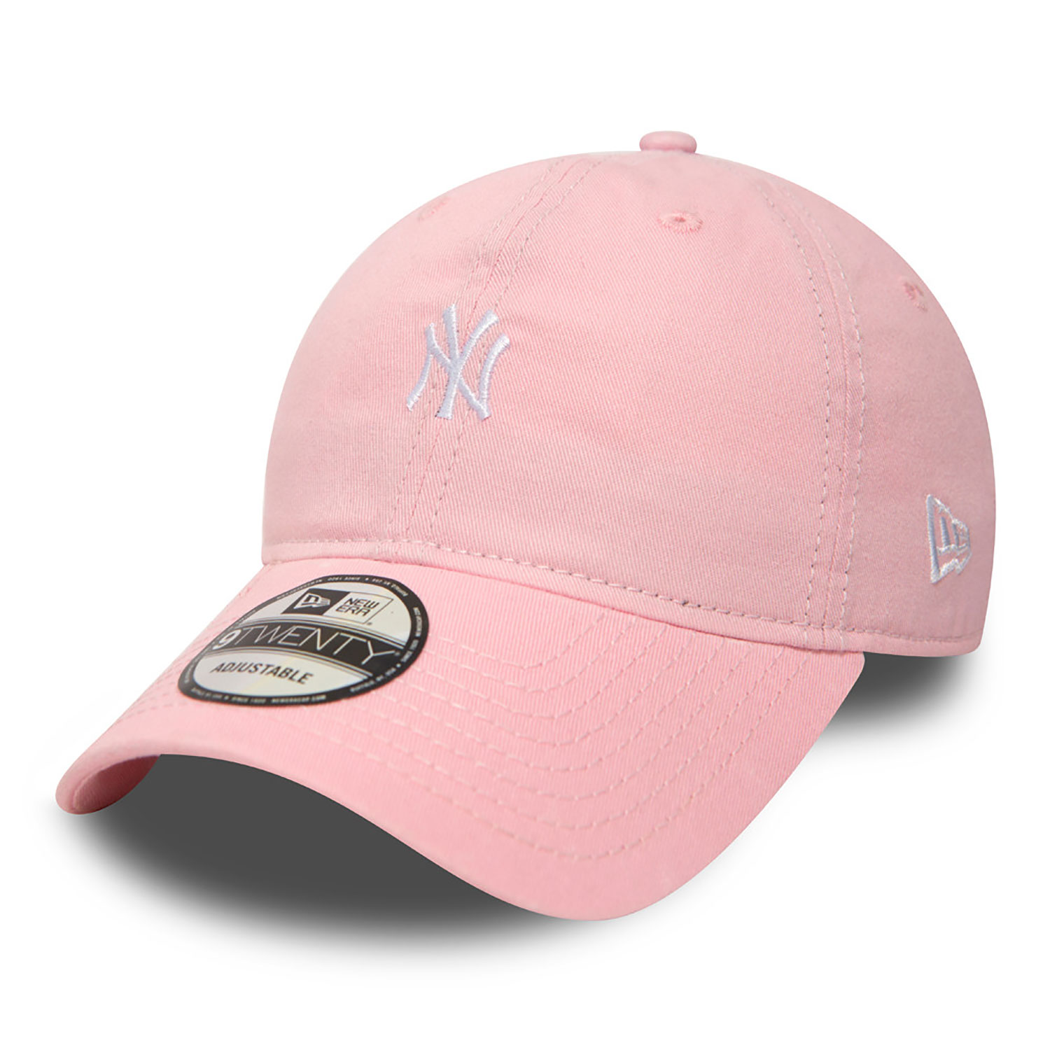 Rosa New York Yankees Micro Logo Pastel 9TWENTY Verstellbare Cap