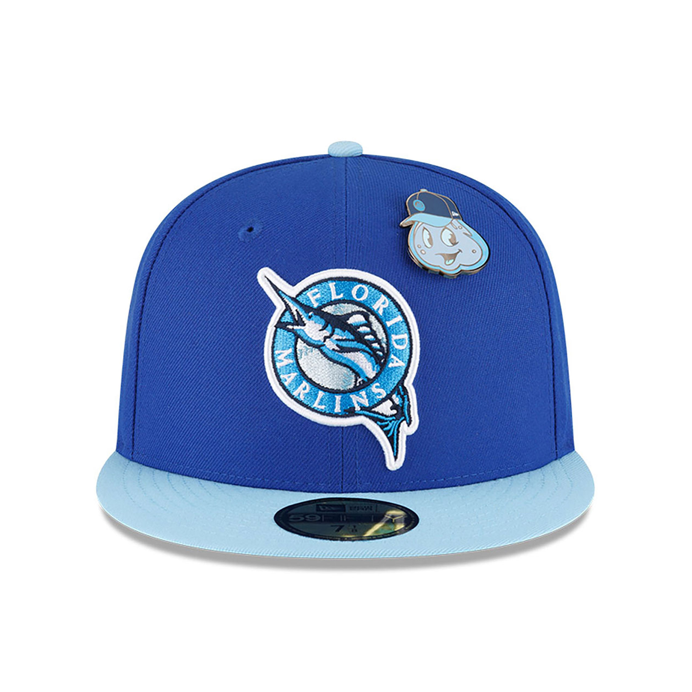 Miami Marlins The Elements Blue 59FIFTY Fitted Cap
