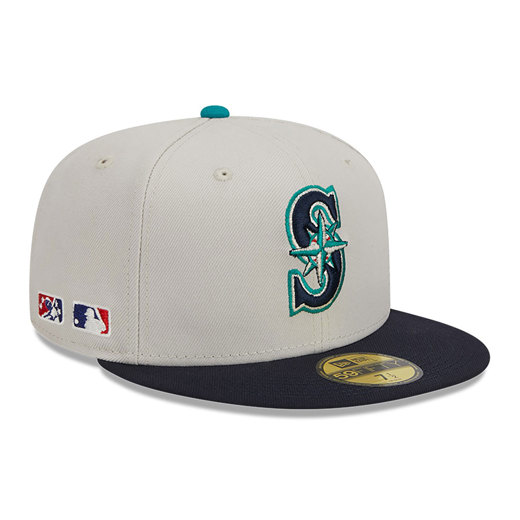 Seattle Mariners Farm Team Light Beige 59FIFTY Fitted Cap