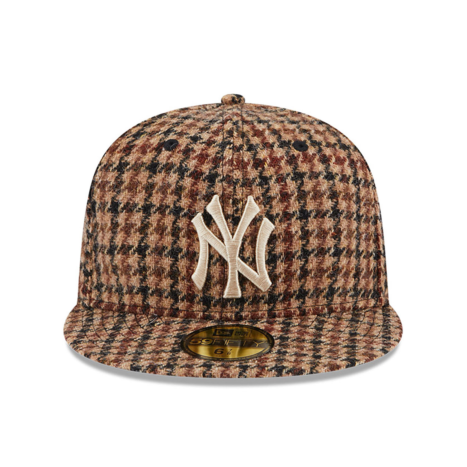 Cleveland Guardians Harris Tweed 59FIFTY Fitted Hat, Brown - Size: 7 7/8, MLB by New Era
