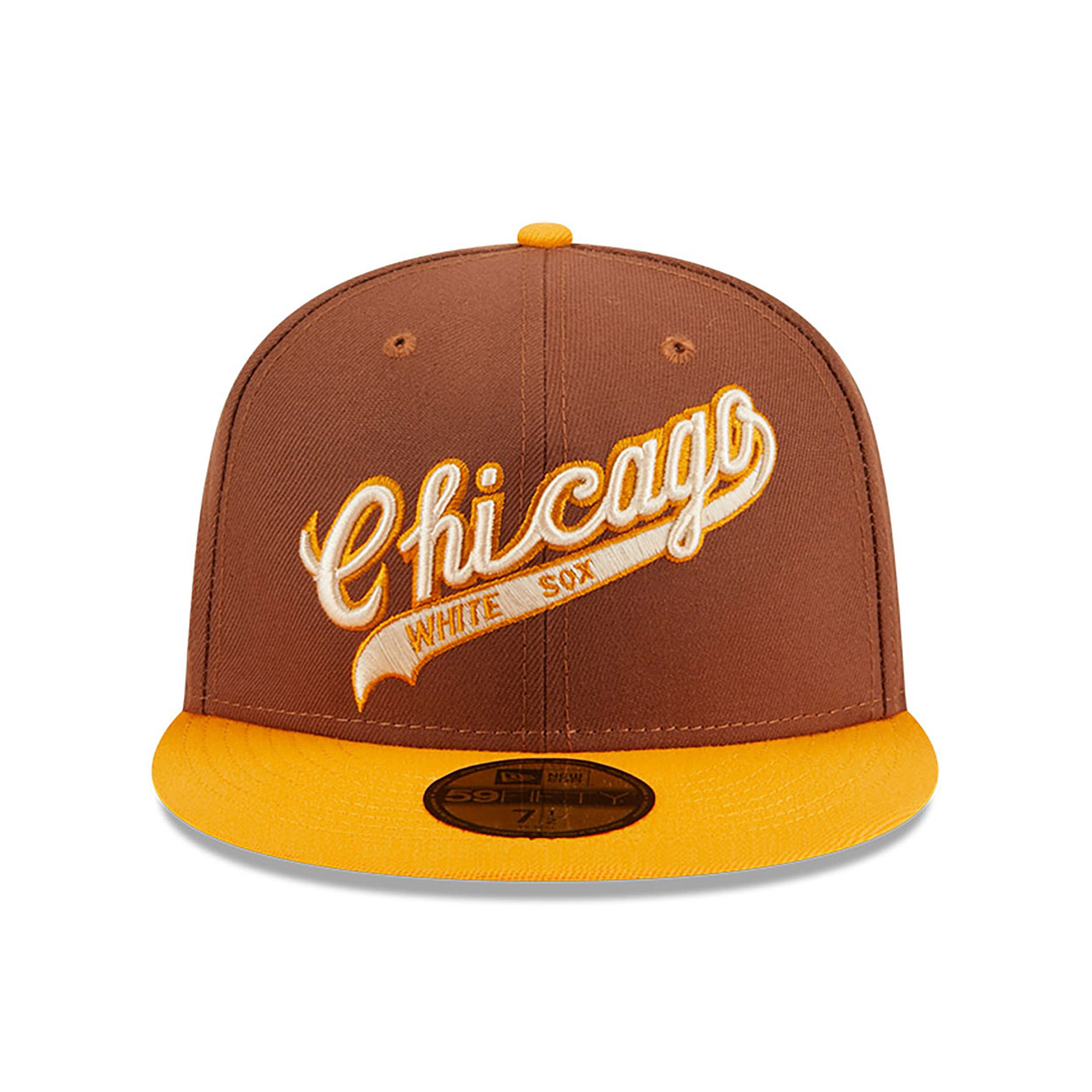 Chicago White Sox Tiramisu Brown 59FIFTY Fitted Cap