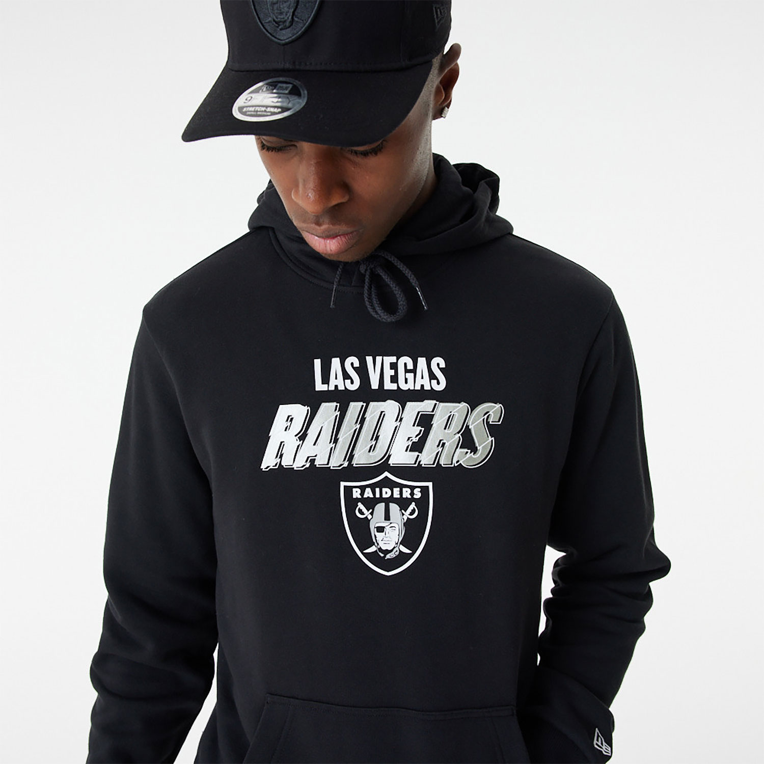 Hoodies and sweatshirts New Era Nfl Script Team Hoody Las Vegas Raiders  Black