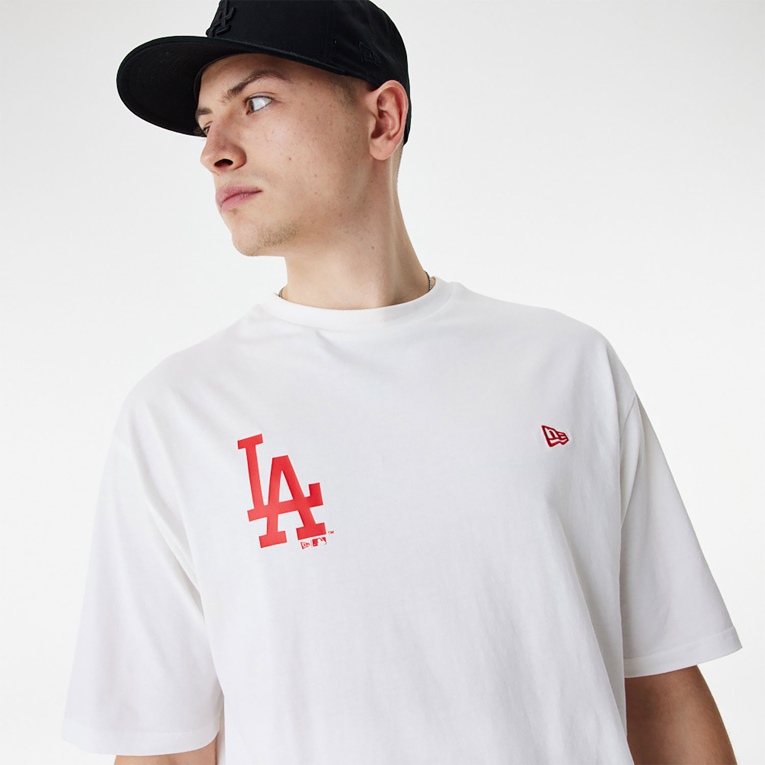 Baseball Graphic LA Dodgers Oversized T-Shirt D02_754