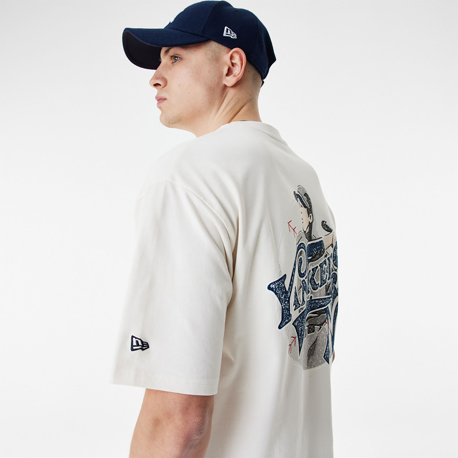 Nike Men's New York Yankees White Team Engineered T-Shirt