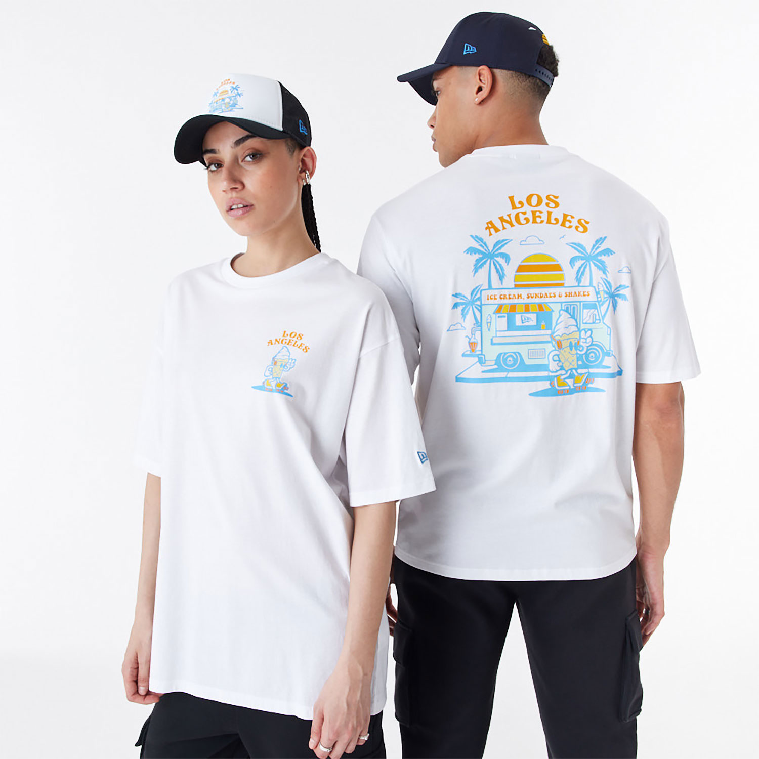 White T-shirts And Tops For Men And Women | | New Era Cap GI