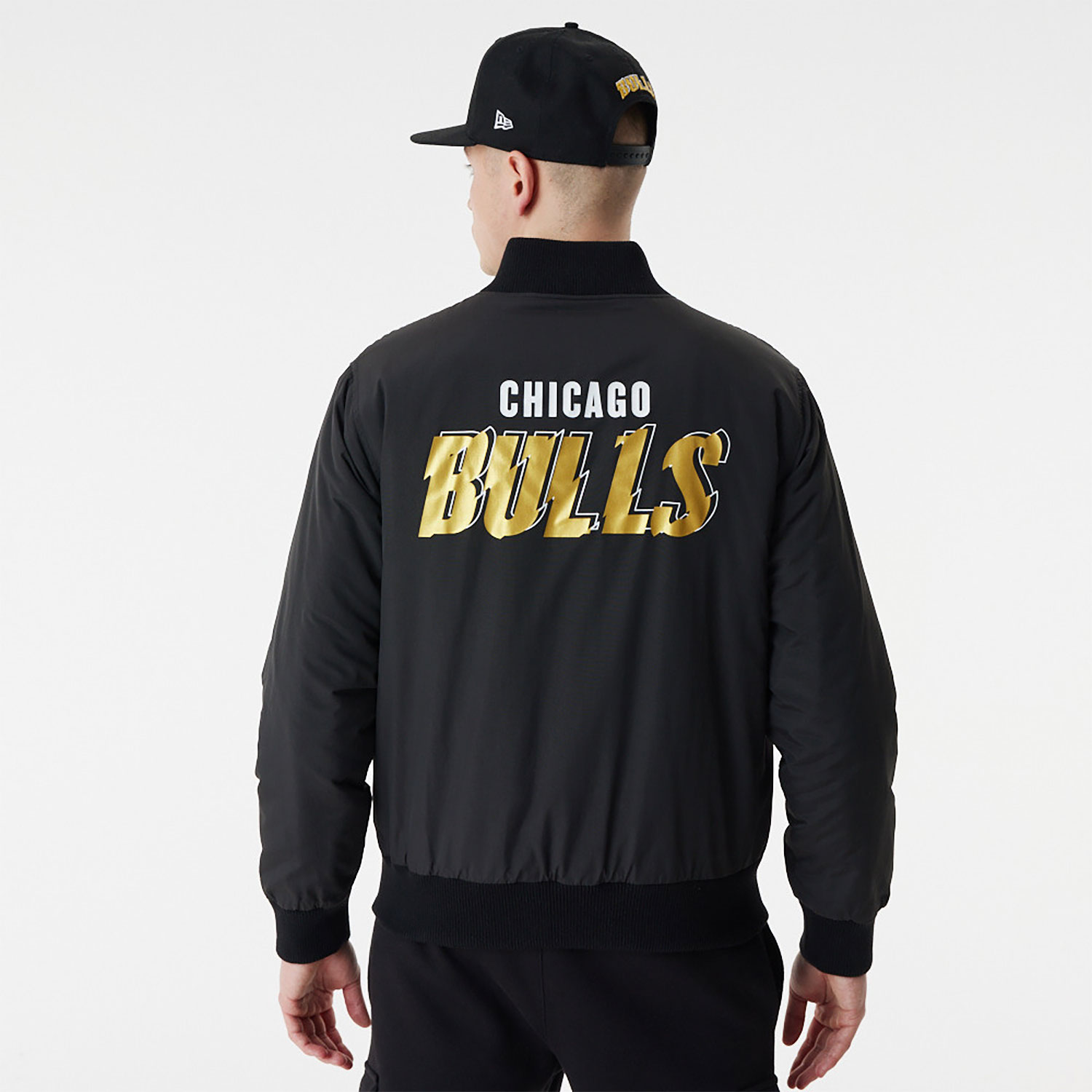 Chaqueta Bomber New Era Chicago Bulls
