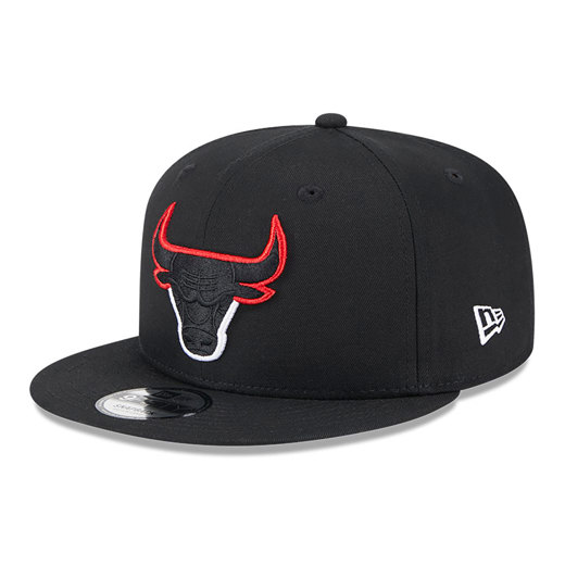 9FIFTY Chicago Bulls Split Logo Nero