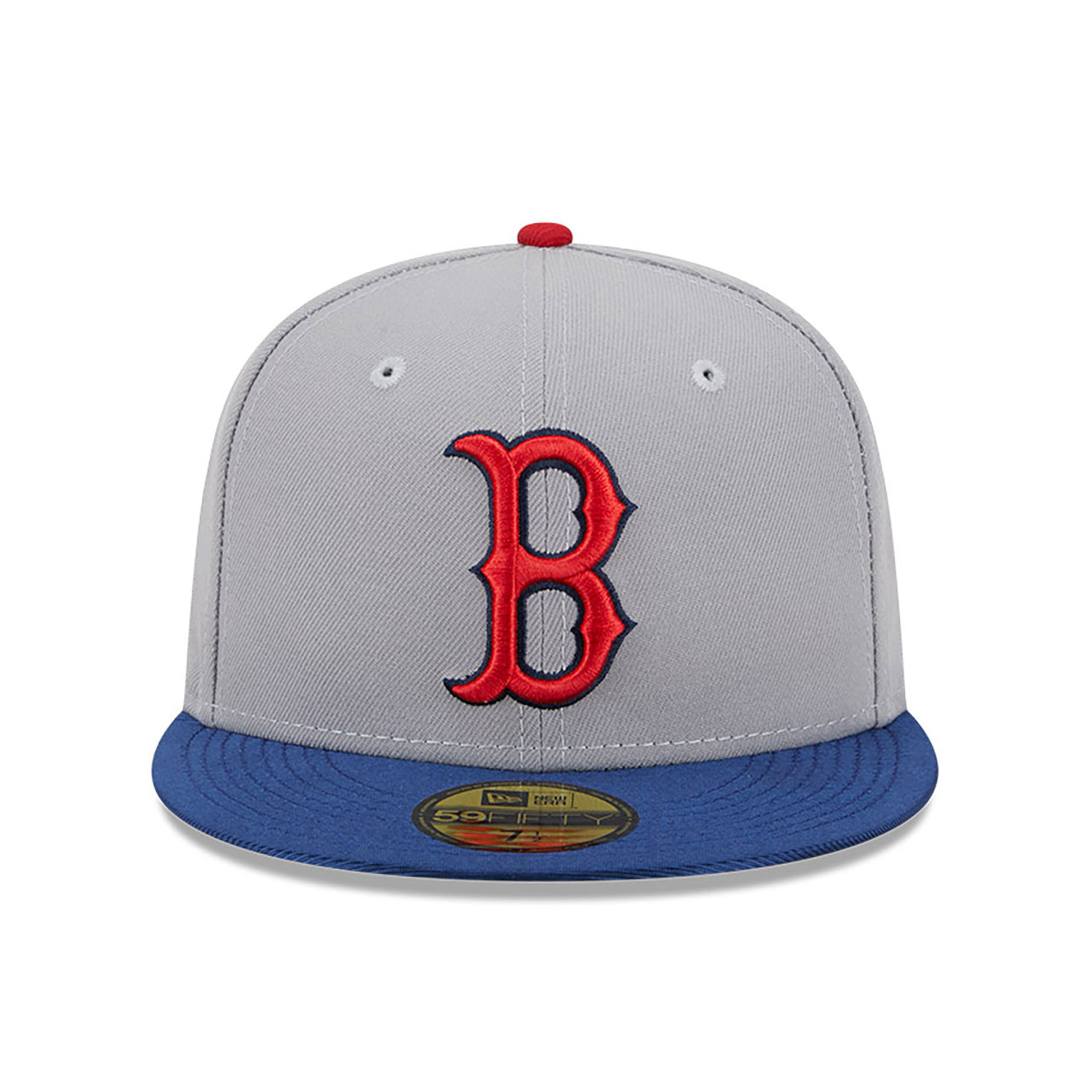 59FIFTY Boston Red Sox Team Shimmer Grigio