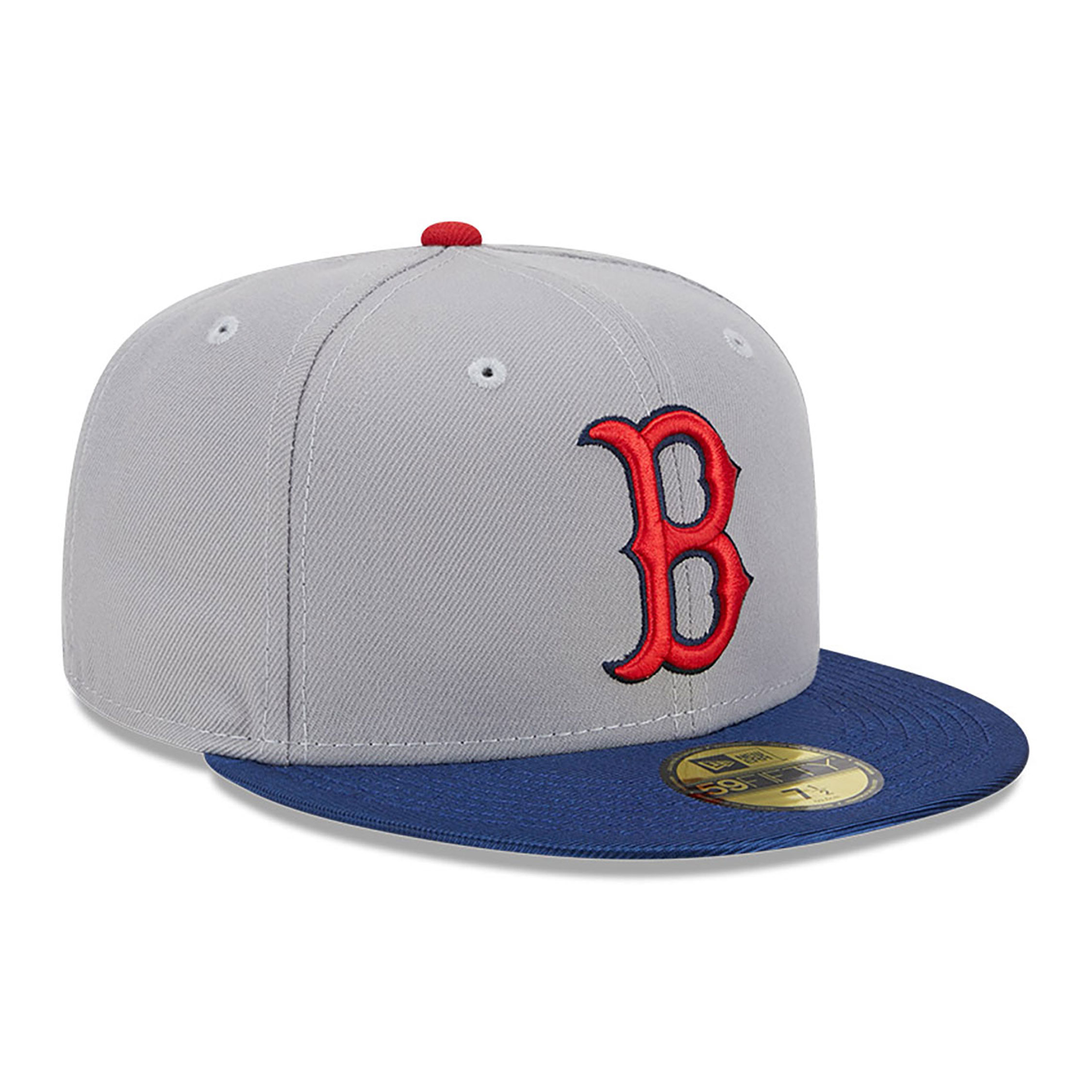 59FIFTY Boston Red Sox Team Shimmer Grigio