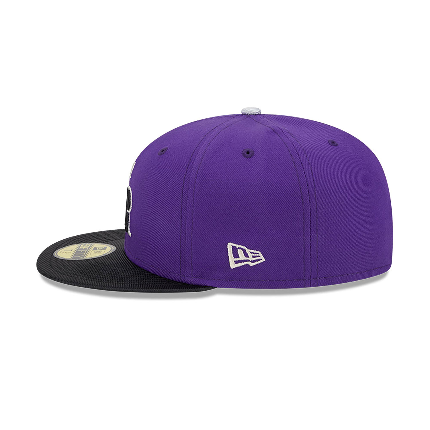 Lila Colorado Rockies Team Shimmer 59FIFTY Fitted Cap