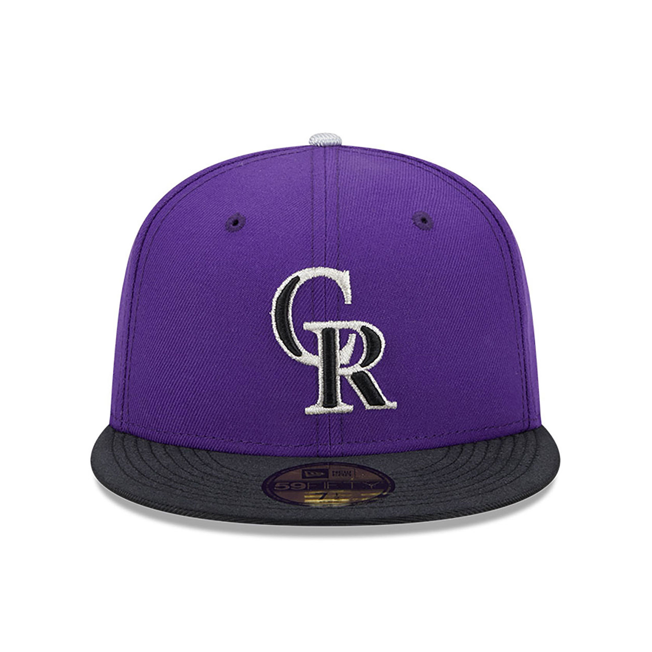 Lila Colorado Rockies Team Shimmer 59FIFTY Fitted Cap