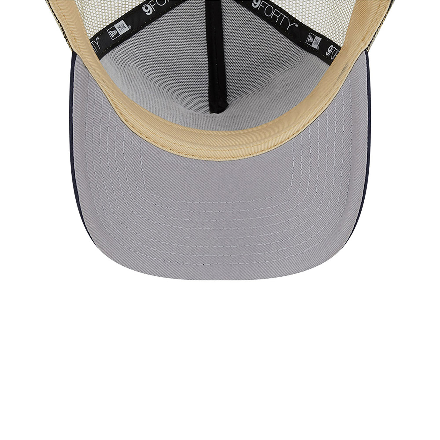 Beige San Francisco Giants All Day 9FORTY A-Frame Trucker Cap