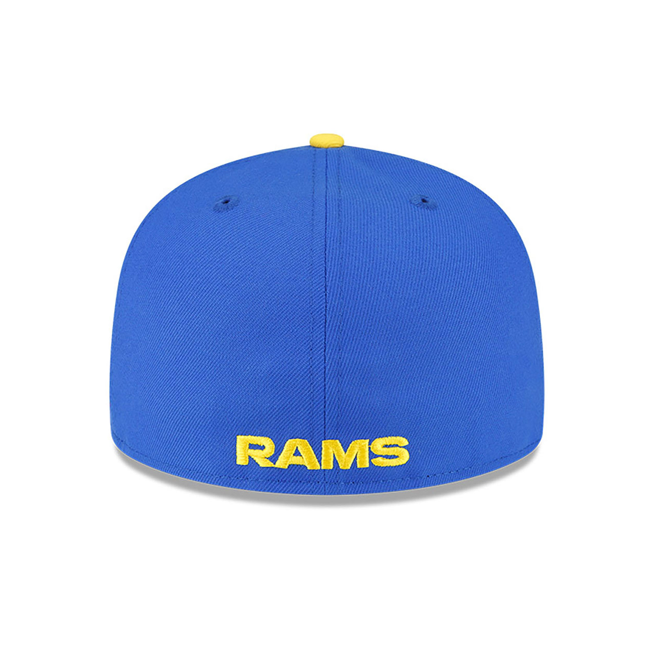 LA Rams NFL Sideline 2023 Blue 59FIFTY Fitted Cap