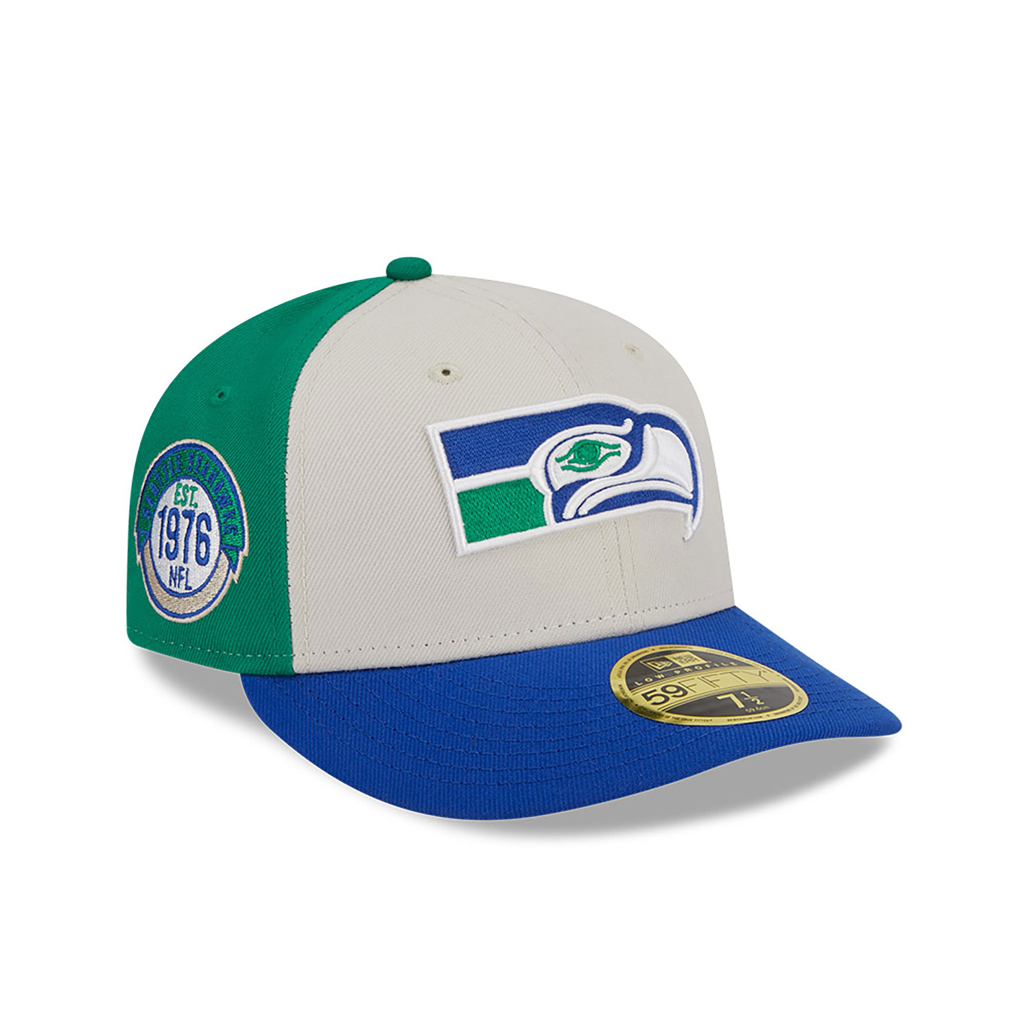 NFL Sideline Seattle Seahawks Low Profile 59FIFTY Fitted Cap D02_984