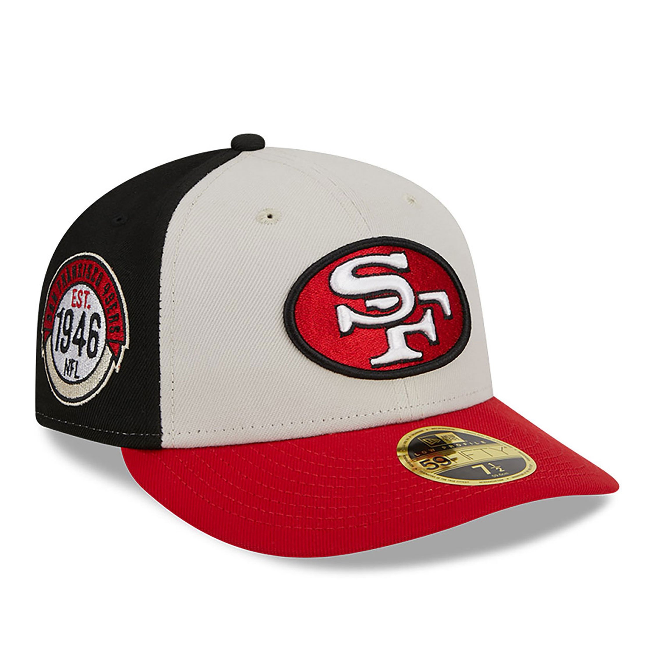 https://www.neweracap.eu/globalassets/products/d02_985/60407045/san-francisco-49ers-nlf-sideline-2023-red-59fifty-low-profile-cap-60407045-left.jpg