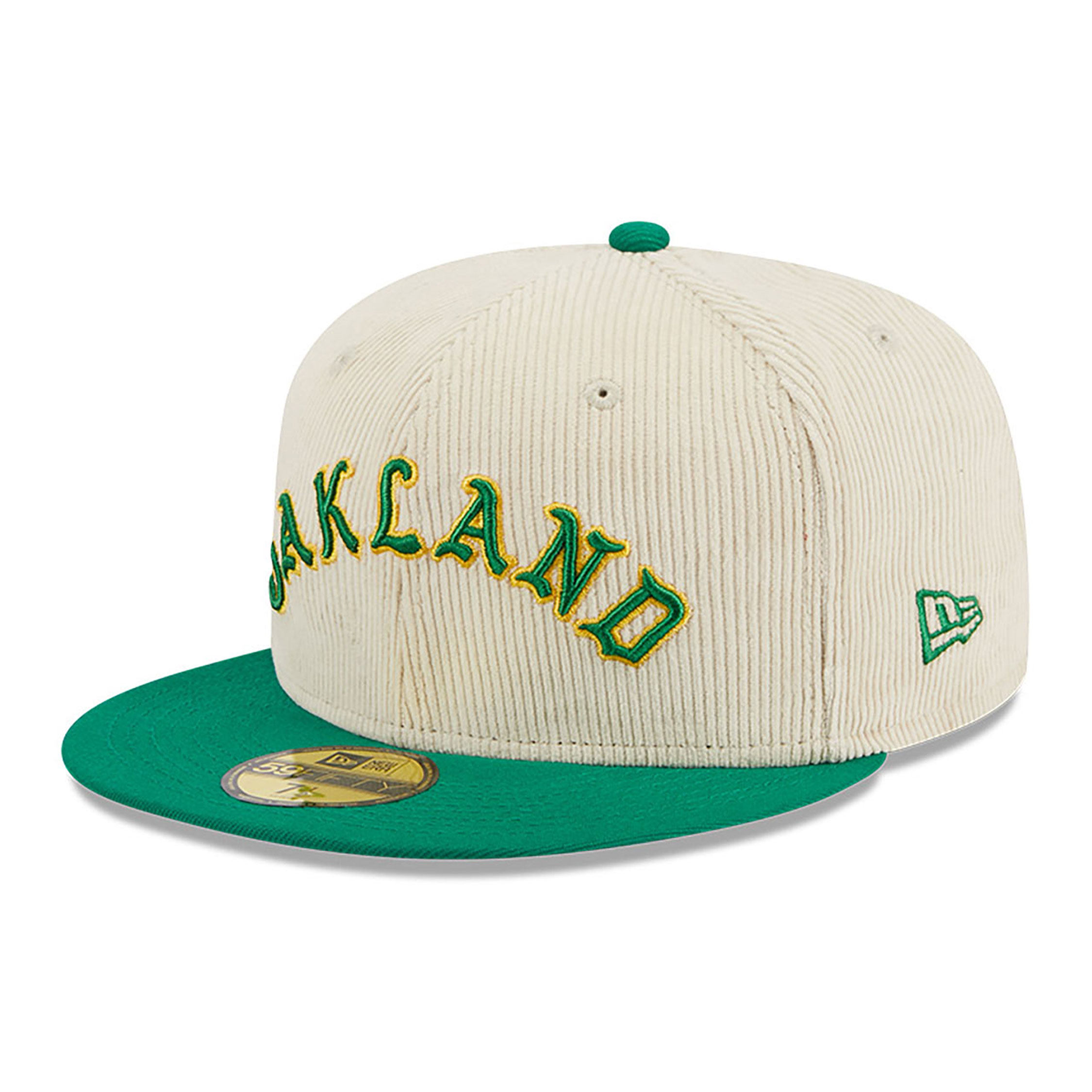 Oakland Athletics Cord Classic Off White 59FIFTY Fitted Cap