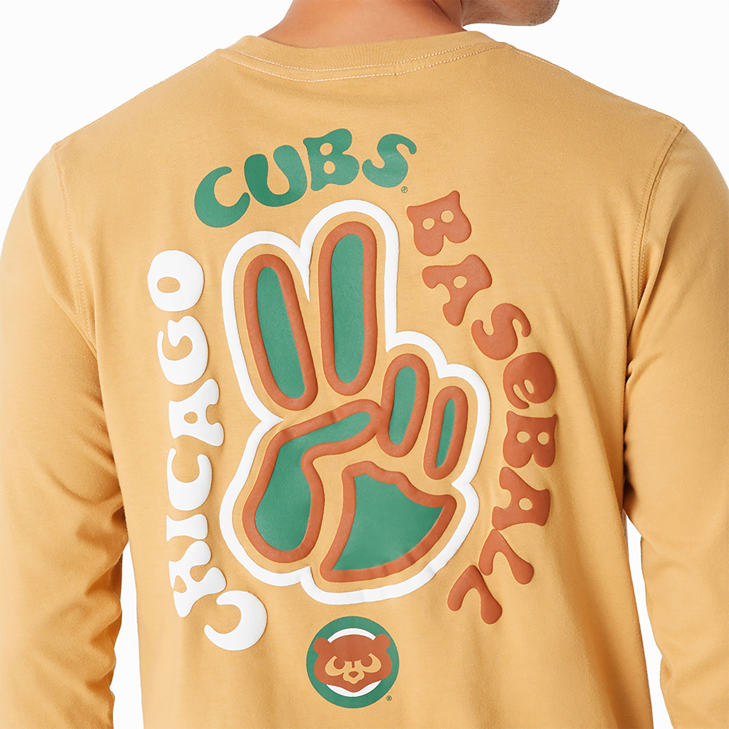 Camp Chicago Cubs Long Sleeve T-Shirt D03_253