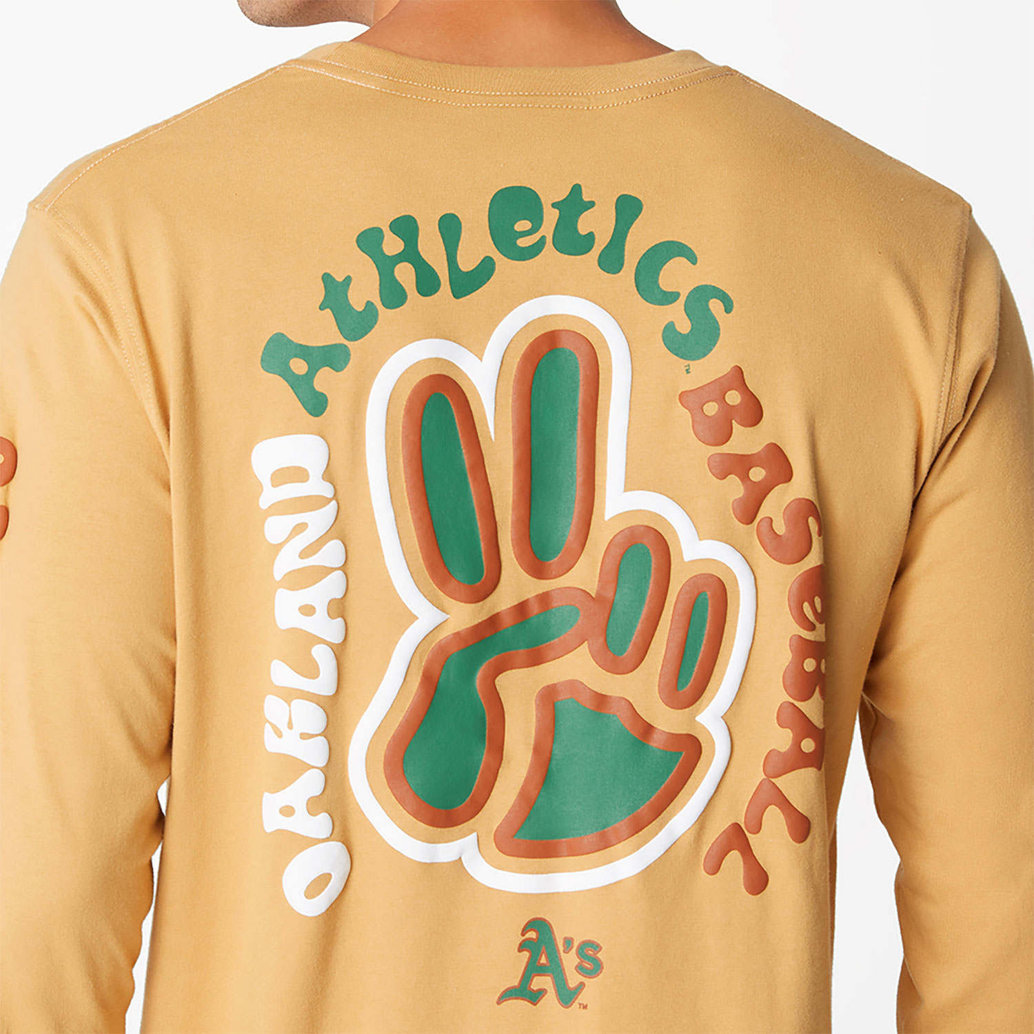 Camp Oakland Athletics Long Sleeve T-Shirt D03_257