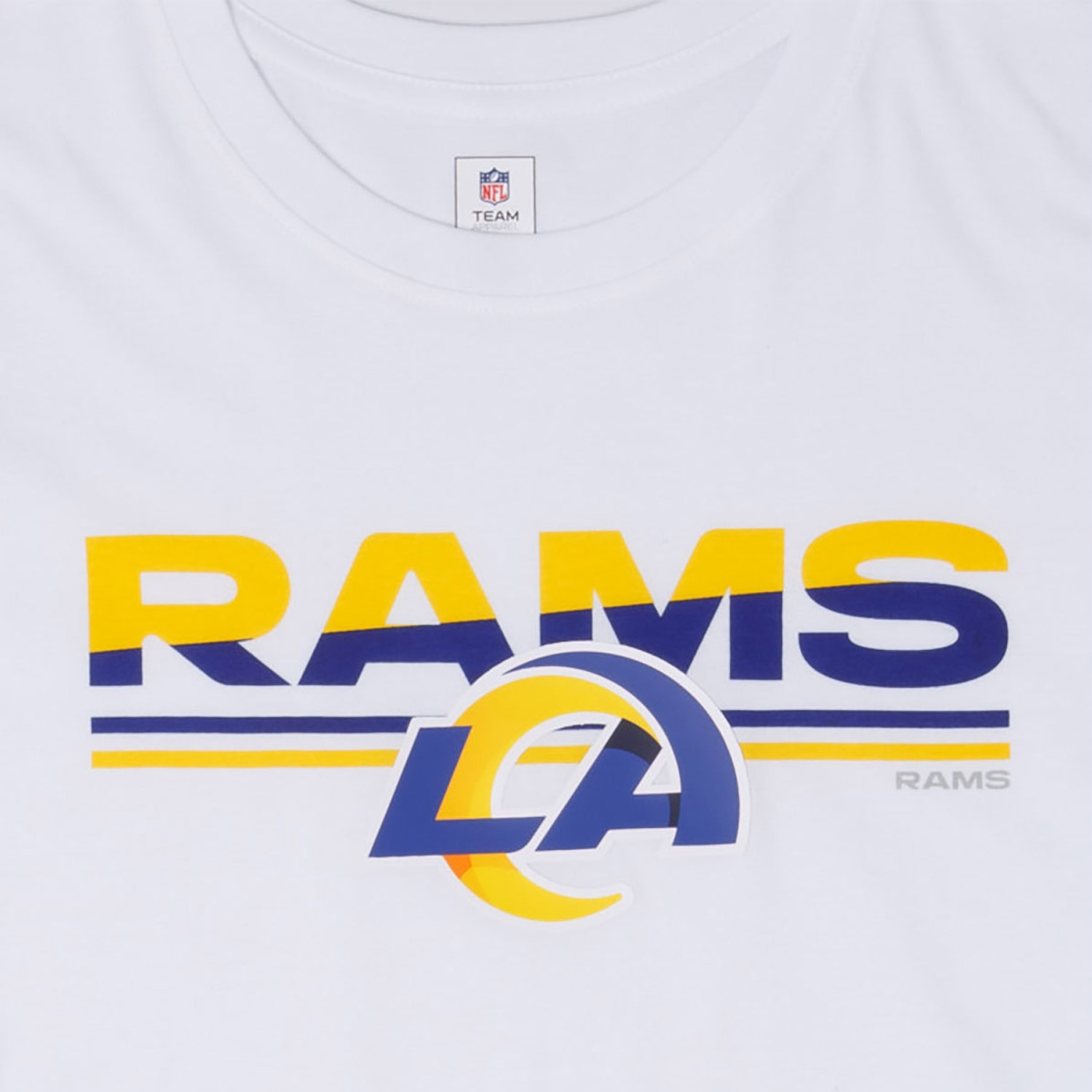 Women's New Era Cream Los Angeles Rams 2023 NFL Draft T-Shirt Size: Small