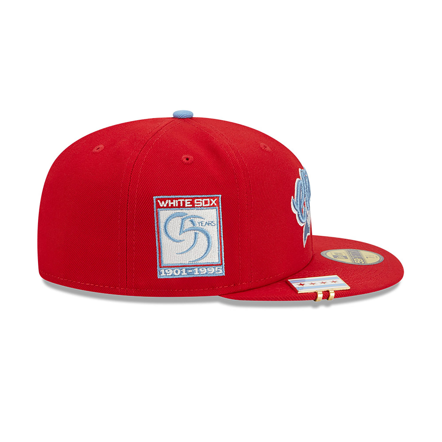 Chicago White Sox City Flag Red 59FIFTY Fitted Cap