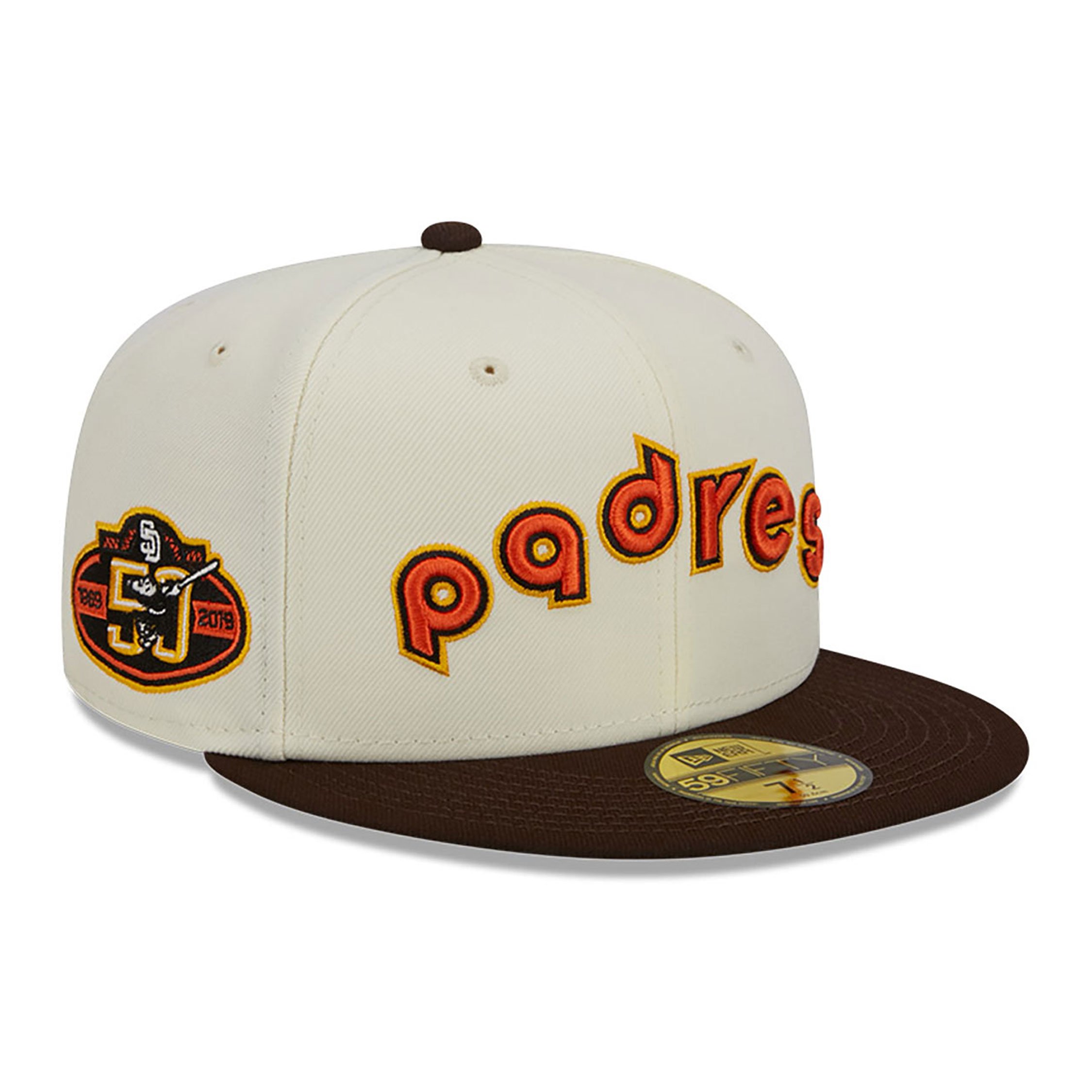 Retro Jersey Script San Diego Padres 59FIFTY Fitted Cap D03_471 | New ...