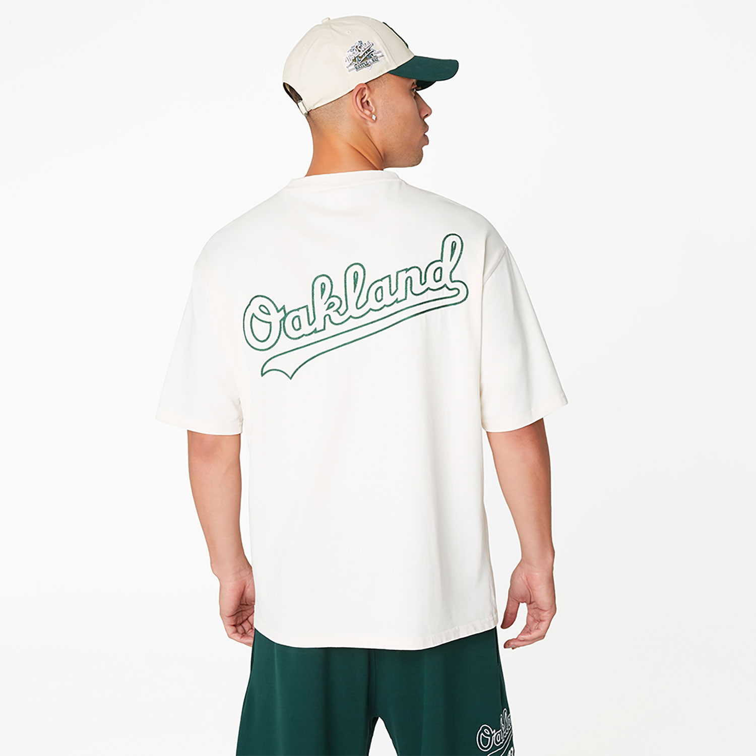 T-shirt Oversize Oakland Athletics Series Patch
