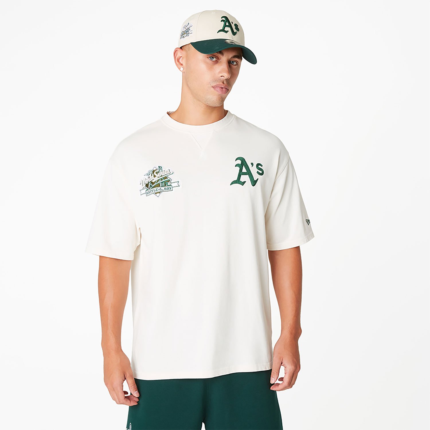 T-shirt Oversize Oakland Athletics Series Patch