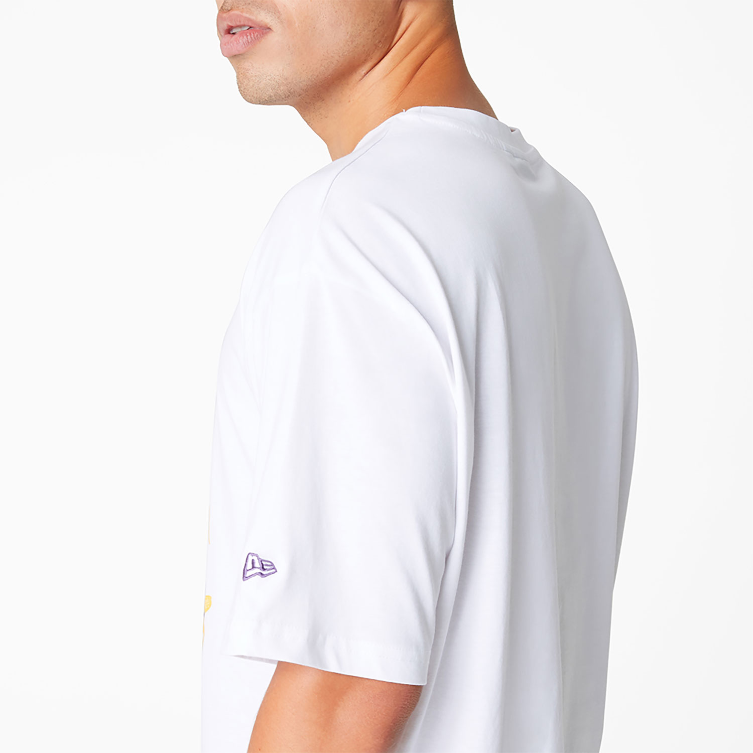 LA Lakers NBA Player Graphic White T-Shirt