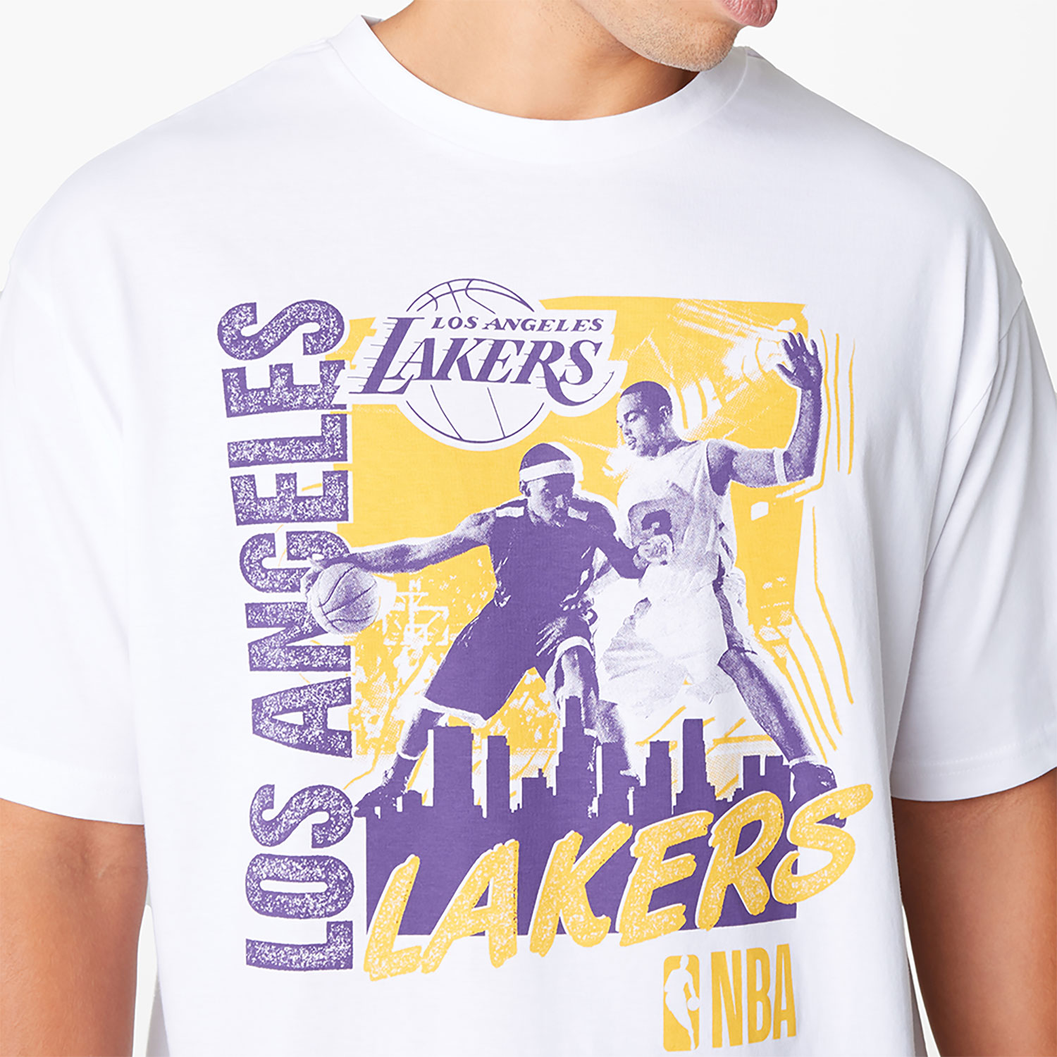 T-Shirt LA Lakers NBA Player Graphic