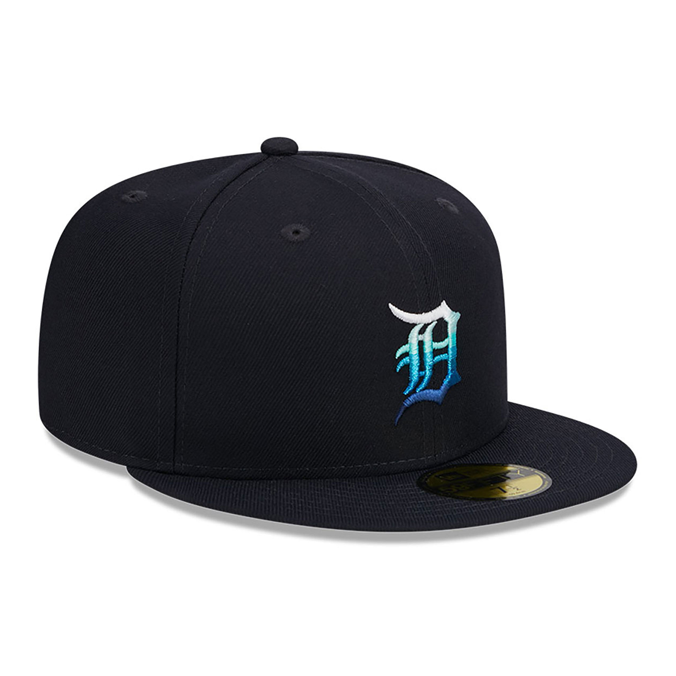 Dunkelblaue Detroit Tigers Gradient 59FIFTY Fitted Cap