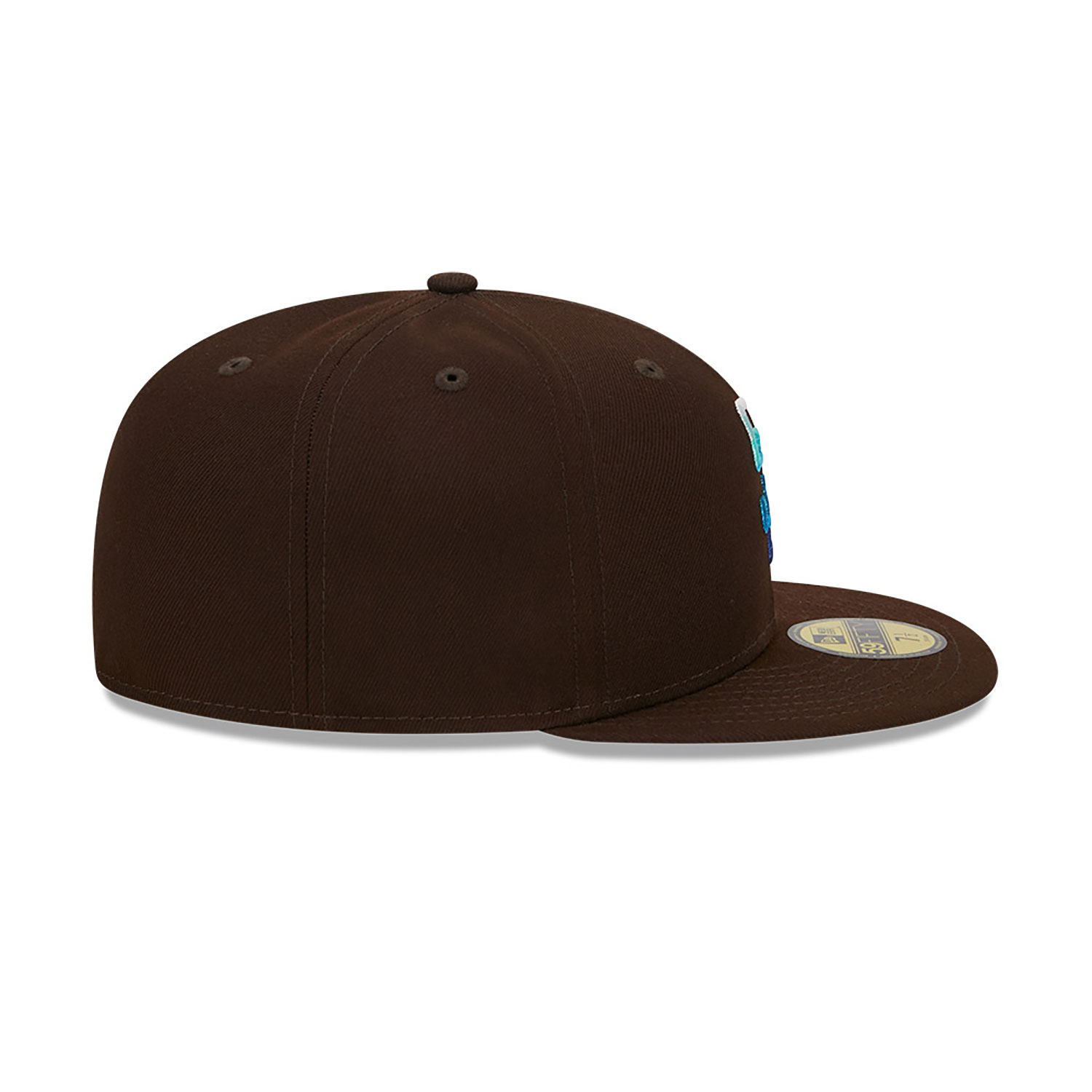 Dunkelbraune San Diego Padres Gradient 59FIFTY Fitted Cap