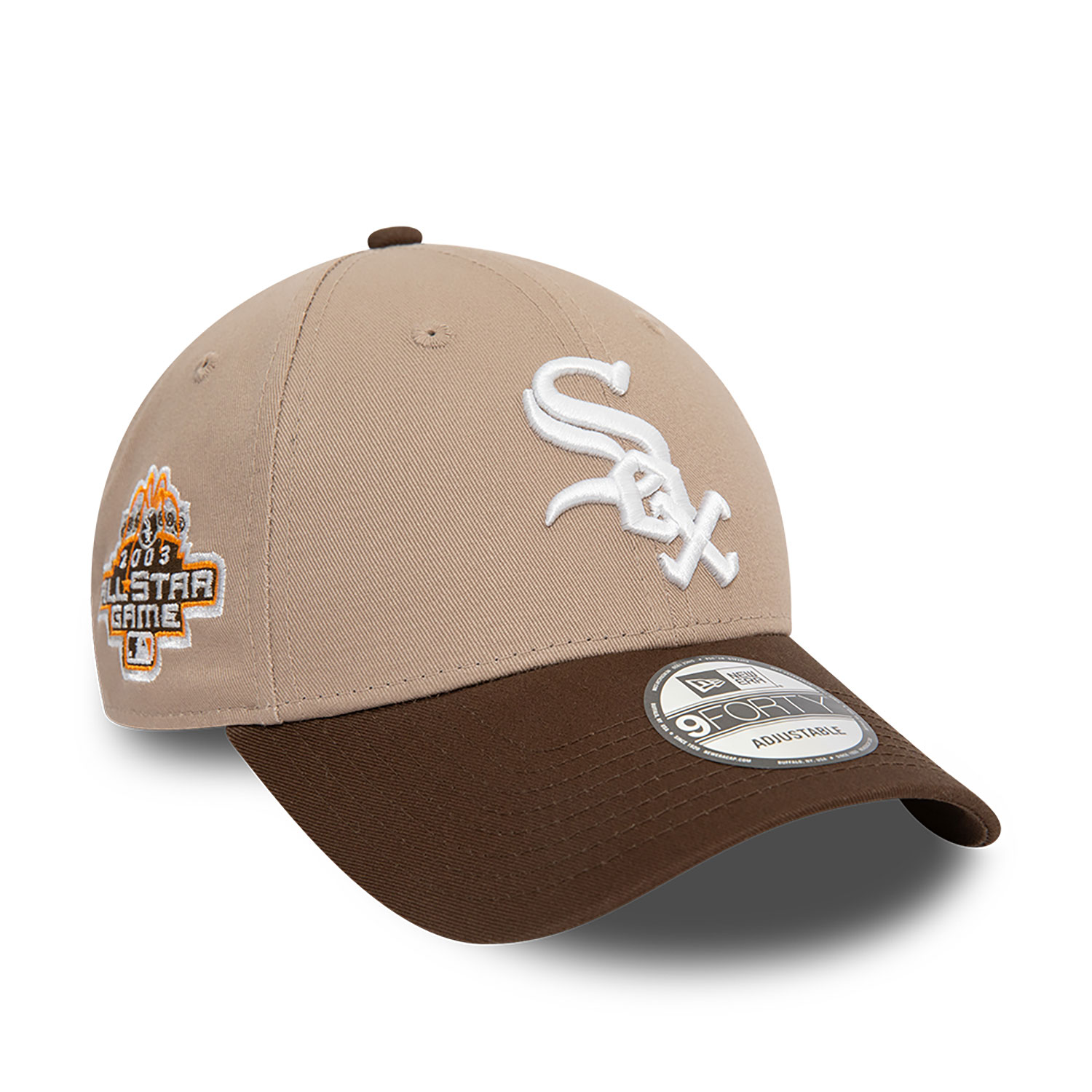 Gorra New Era Chicago White Sox World Series Patch 9FORTY