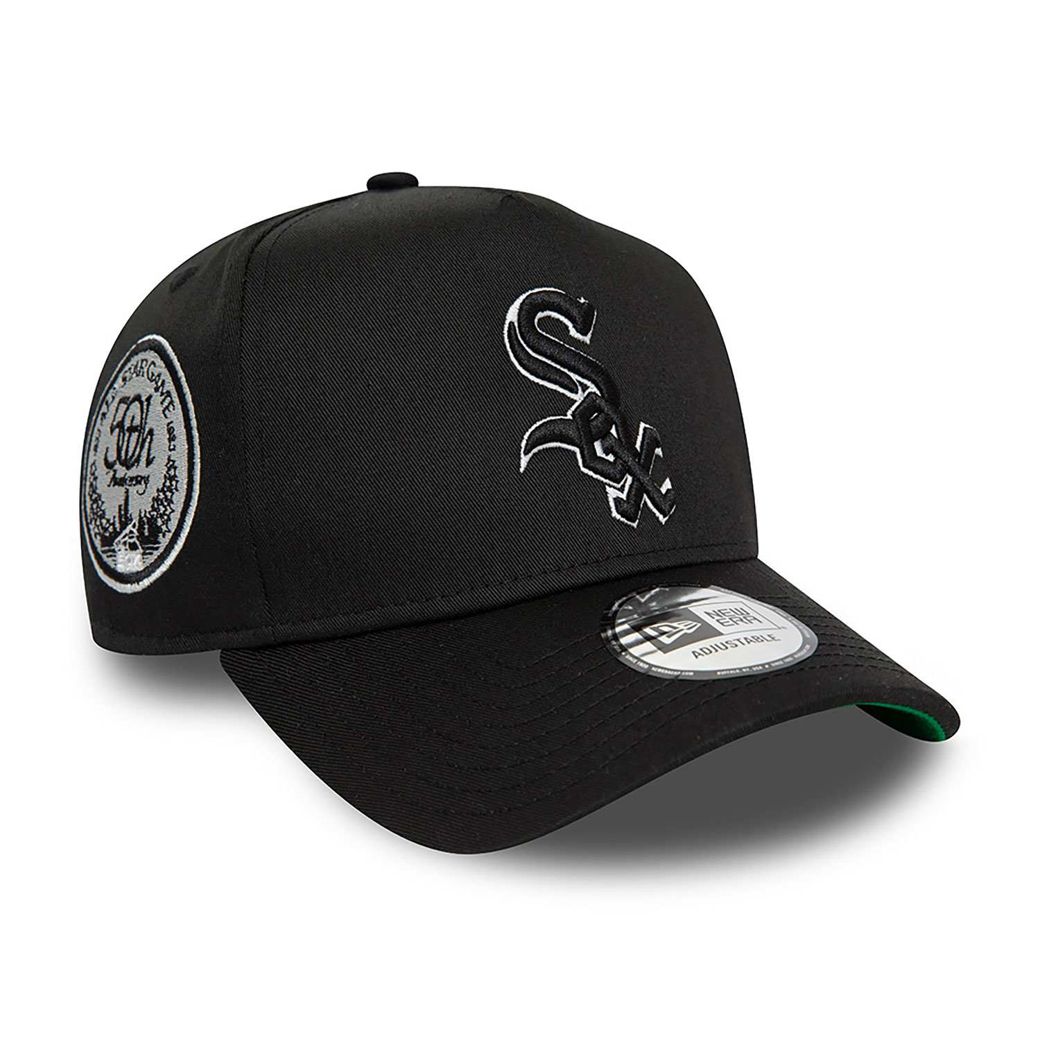 World Series Patch Chicago White Sox 9FORTY A-Frame Trucker Cap D03_70 ...