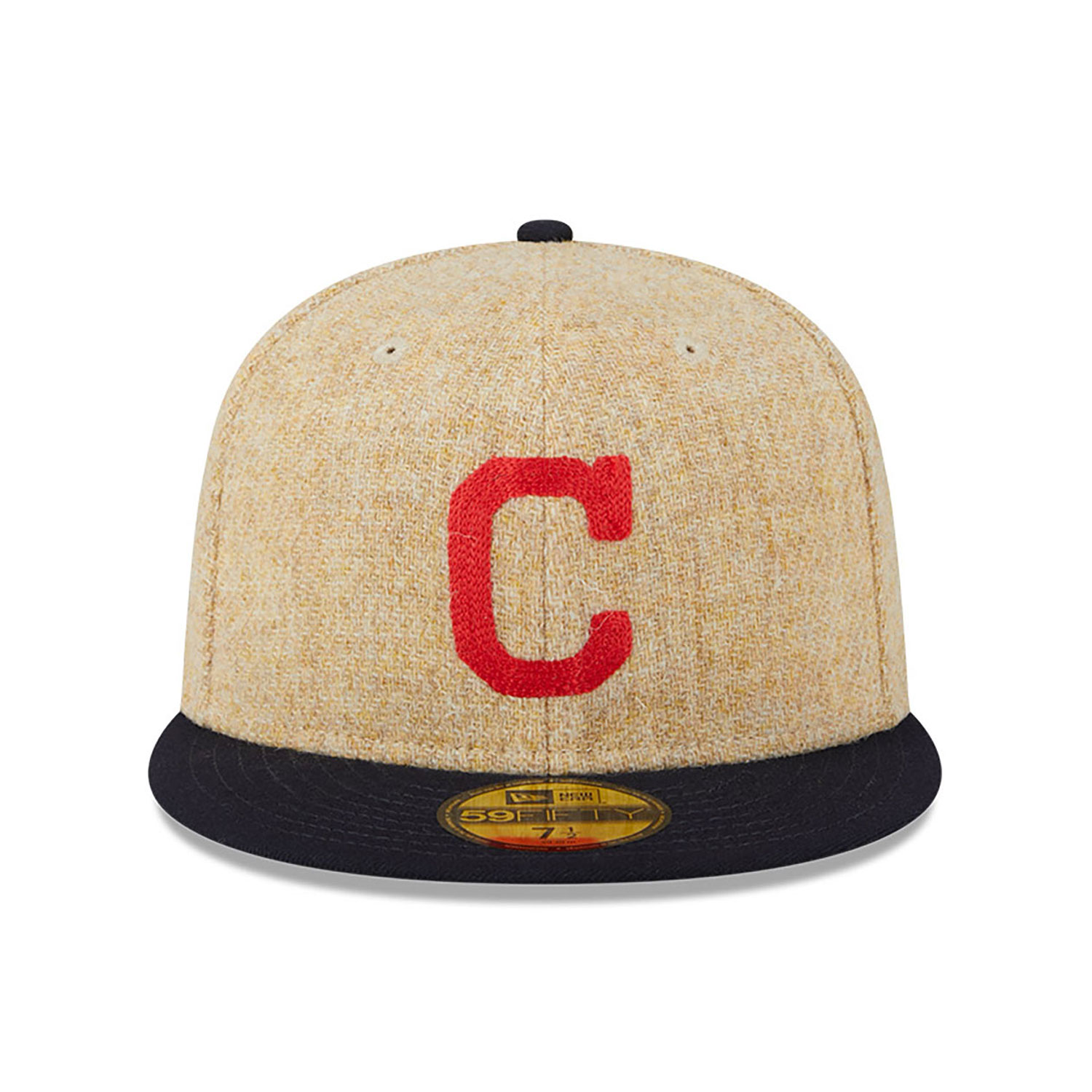 NEW ERA 59FIFTY MLB AUTHENTIC CLEVELAND INDIANS TEAM FITTED CAP
