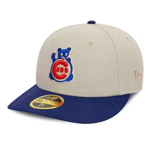 59FIFTY Chicago Cubs Mascot Low Profile Beige