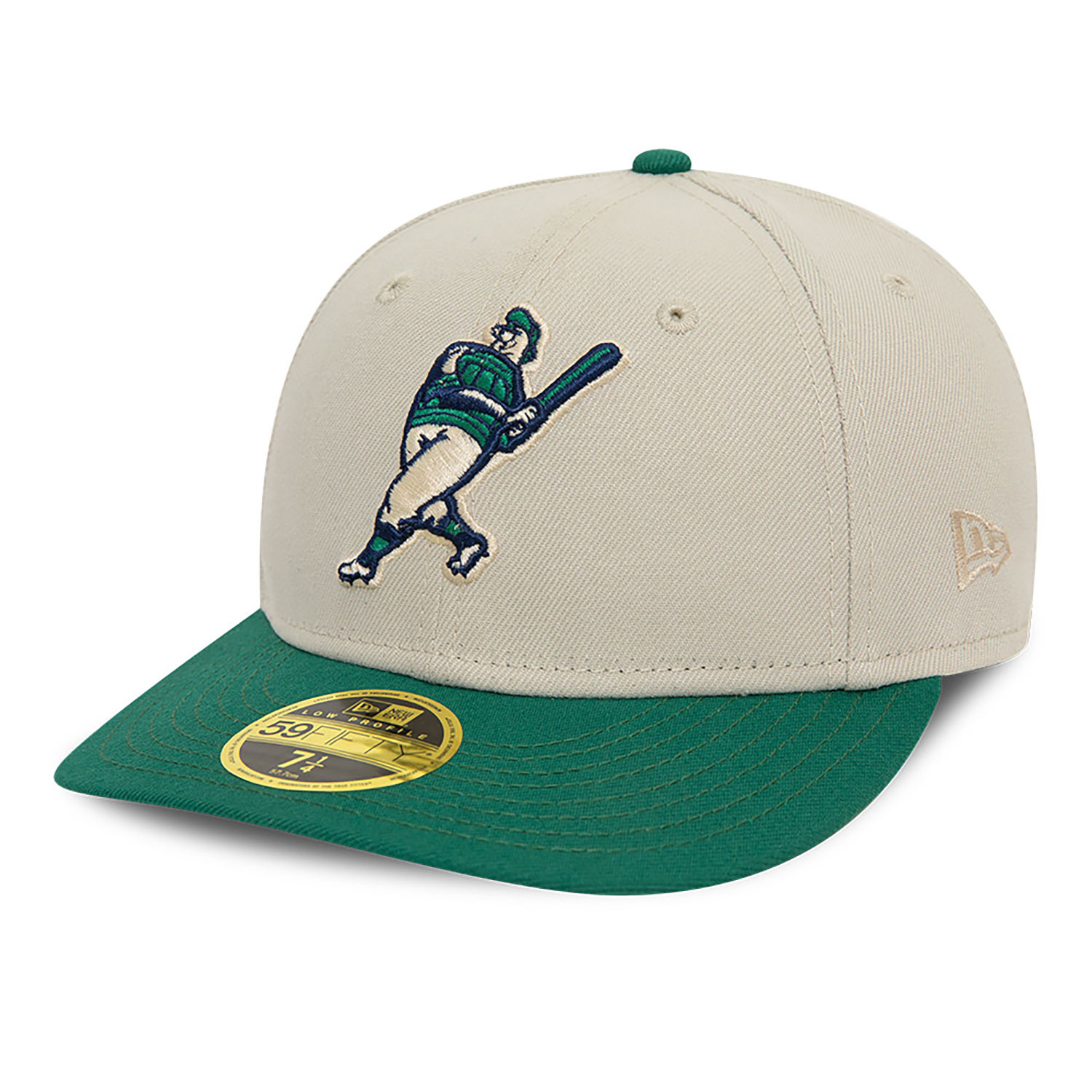 Beige Milwaukee Brewers Mascot 59FIFTY Low Profile Cap